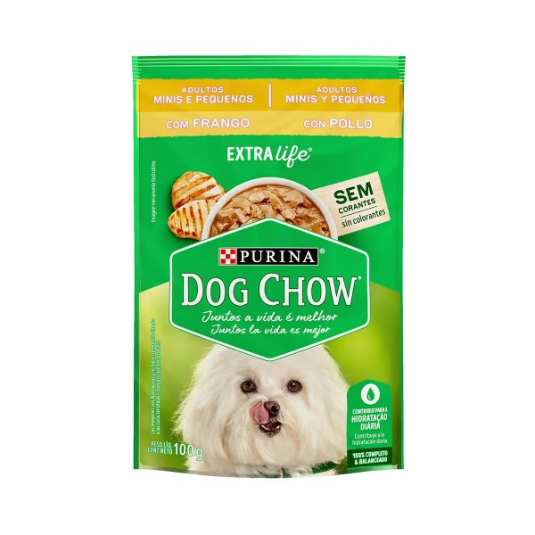 DOG CHOW Adlt Mini Peq Frango 100g BR