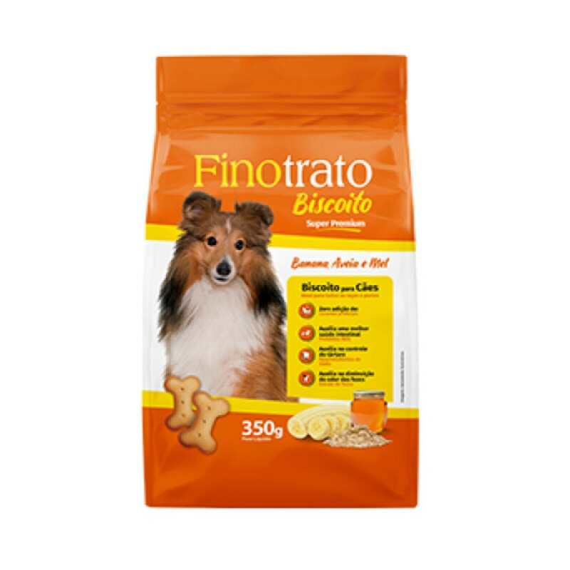 FINOTRATO BISCOITO BANANA AVEIA MEL 350g