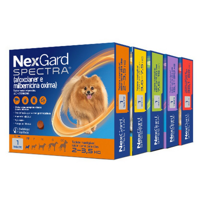 NEXGARD SPECTRA 400GR X3 G 1 COMPRIMIDO