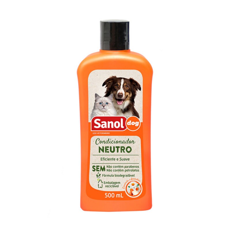 CONDICIONADOR SANOL 500ML DOG NEUTRO