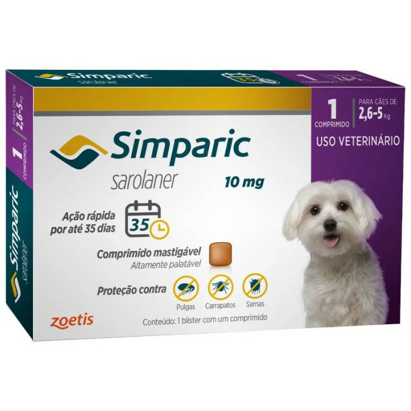 SIMPARIC 10 MG 1 COMP (2,6 - 5 KG)