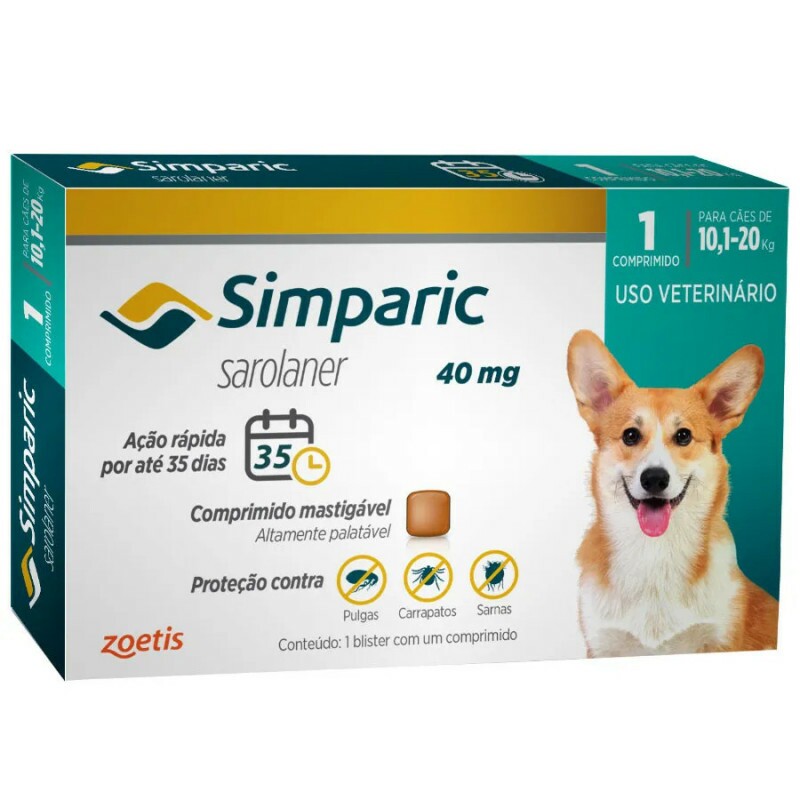 SIMPARIC 40 MG 1 COMP (10,1 - 20 KG)