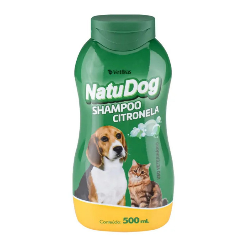 NATU DOG SHAMPOO CITRONELA 500 ML