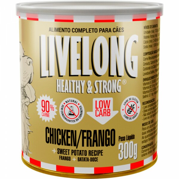 Livelong Frango 300g para Cães