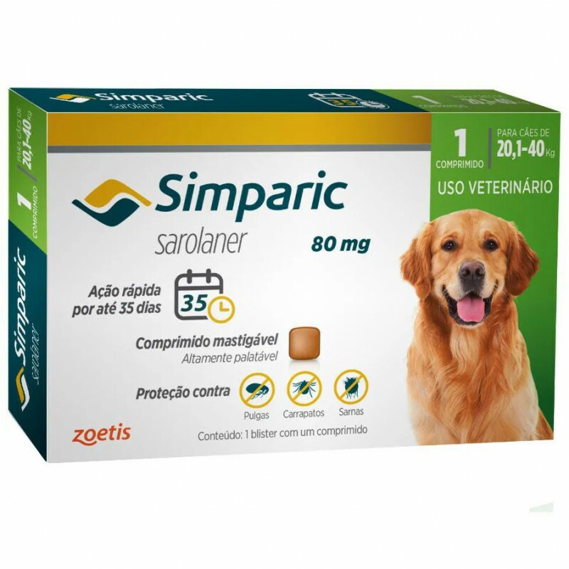 SIMPARIC 80 MG 1 COMP (20,1 - 40 KG)
