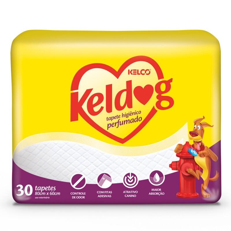 KELDOG TAPETE HIGIENICO PERFUMADO C/30UN