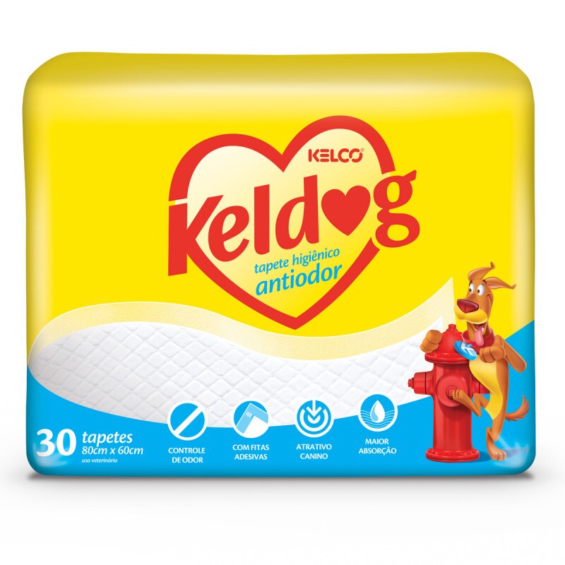 KELDOG TAPETE HIGIENICO ANTIODOR C/30 UN