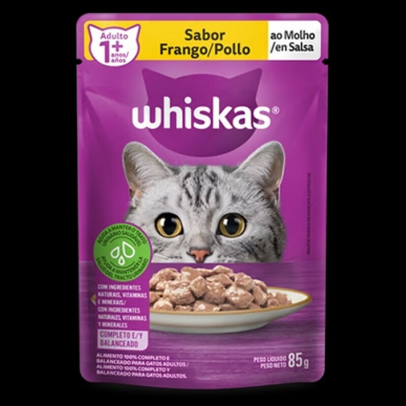 WHISKAS SACHE AD FRANGO 85G