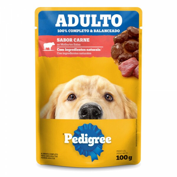 PEDIGREE SACHE AD RM CARNE MOLHO 100G