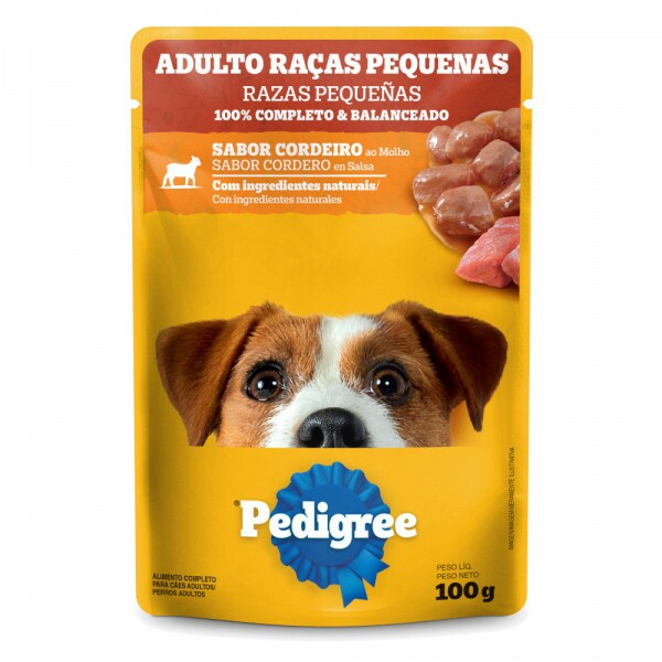 PEDIGREE SACHE AD RP CORDEIRO MOLHO 100G