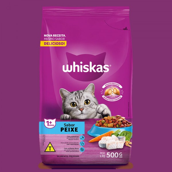 WHISKAS DRY AD PEIXE 10,1KG