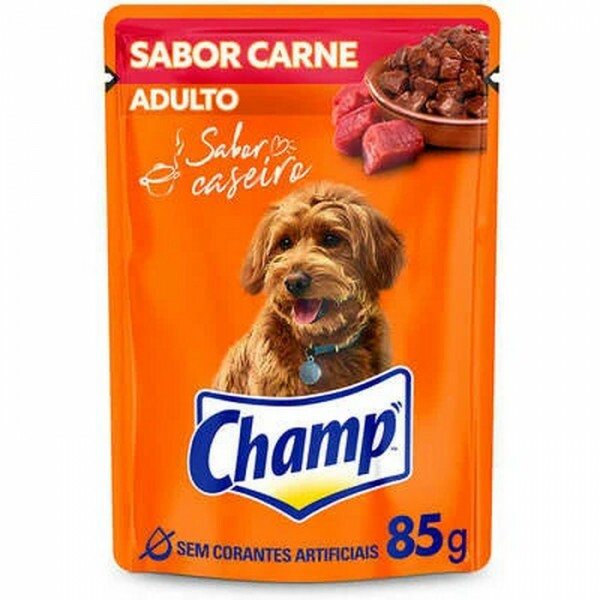 CHAMP SACHE ADULTO CARNE 85G