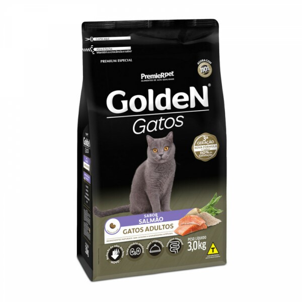 GOLDEN GATOS AD SALMAO 3KG