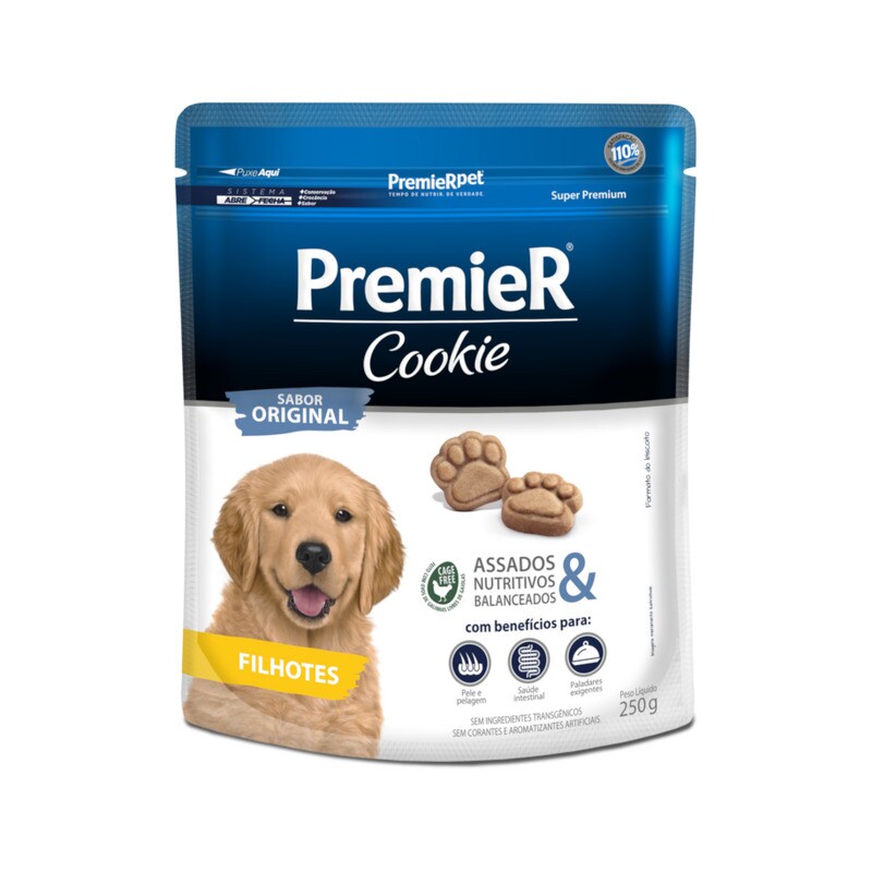 PREMIER COOKIE CAES FIL 250G