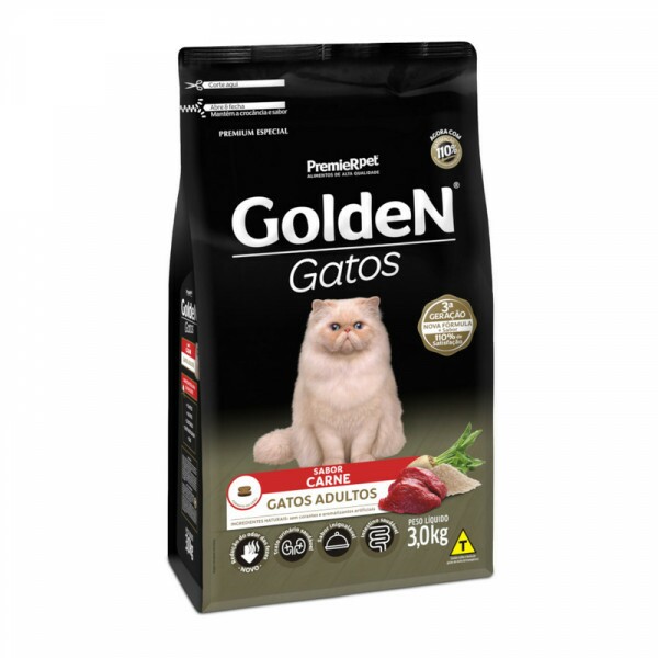 GOLDEN GATOS AD CARNE 3KG
