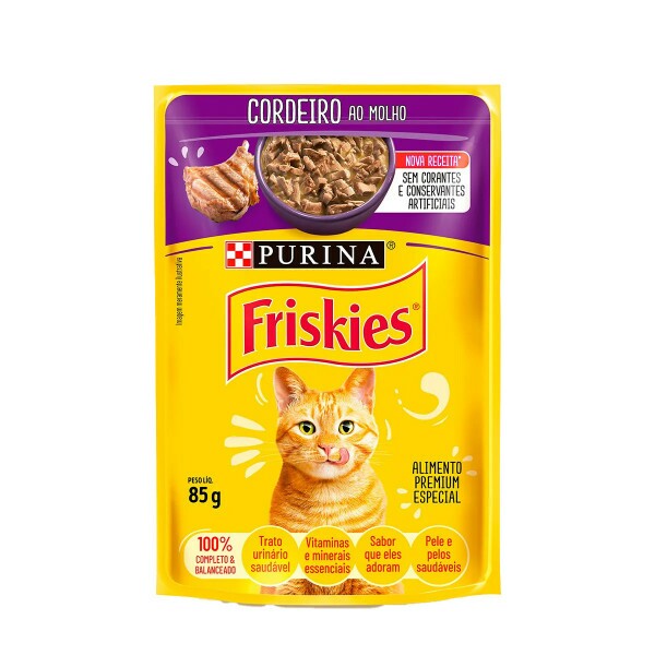 FRISKIES Cordeiro ao Molho 85g