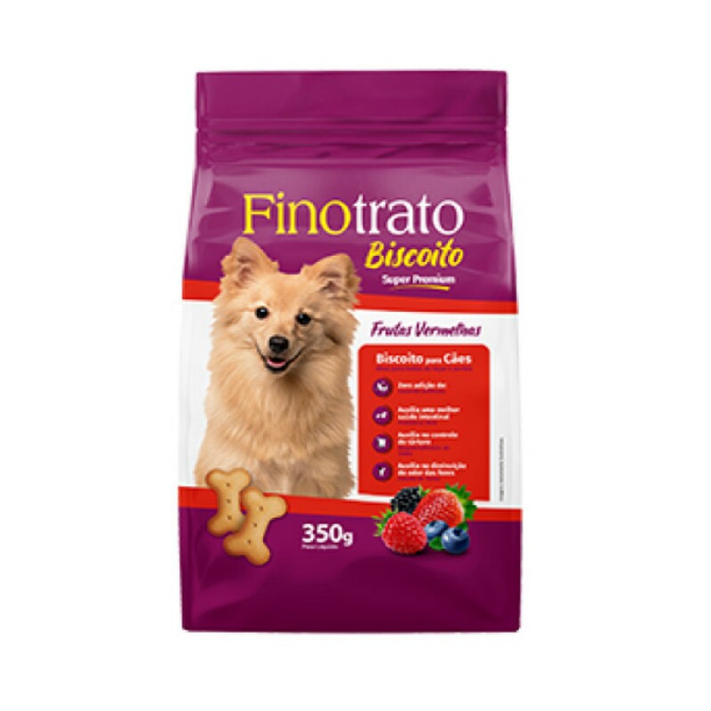 FINOTRATO BISCOITO FRUTAS VERMELHAS 350g