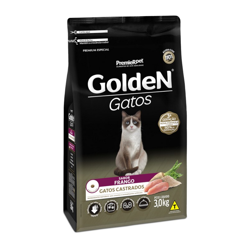 GOLDEN GATOS CAST FRANGO 10,1KG