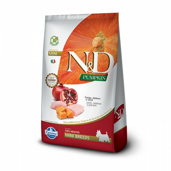ND PUMPKIN CANINE ADULT FRANG MINI 2,5KG