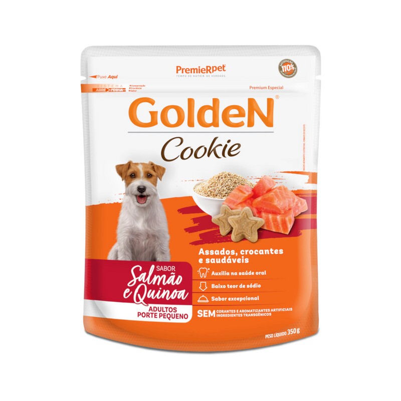 GOLDEN COOKIE CAES AD PQ POR SAL/QU 350G