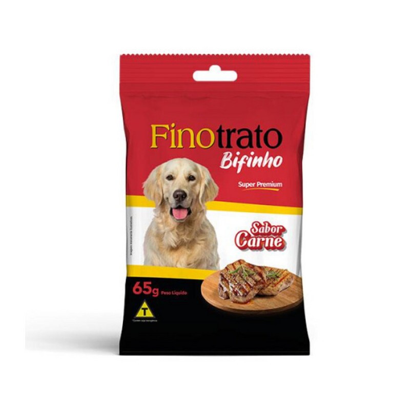 Finotrato Bifinho Carne 500g Alimento específico para cães