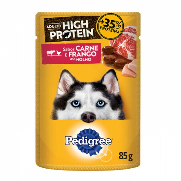 PEDIGREE SACHE AD HP CARNE FRANGO 85G