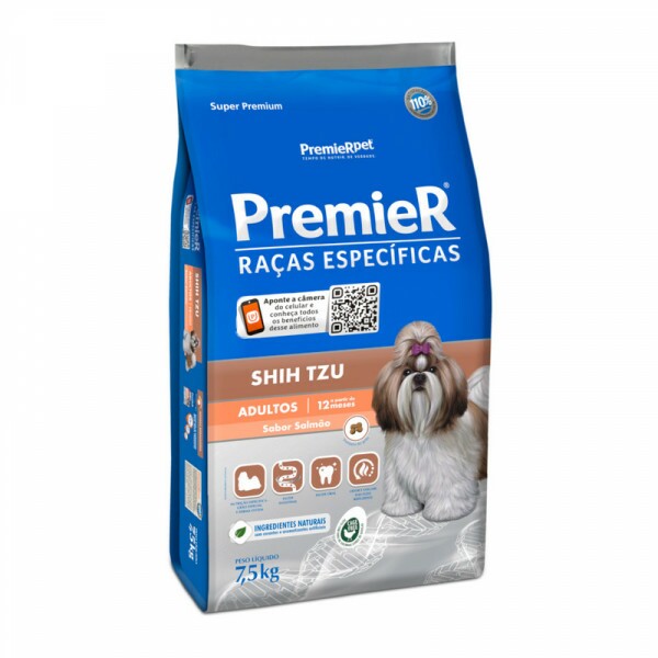 RACAS ESP CAES AD SHIH TZU SALMAO 2,5KG