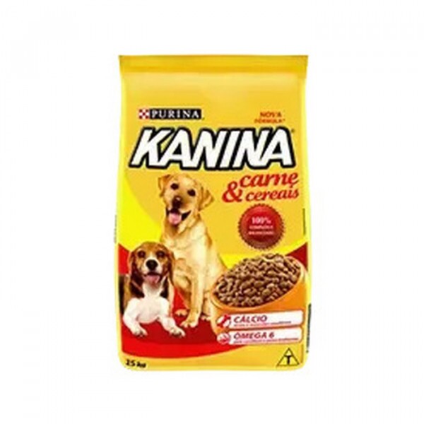 KANINA Adultos Carne e Cereais 15kg N3 BR