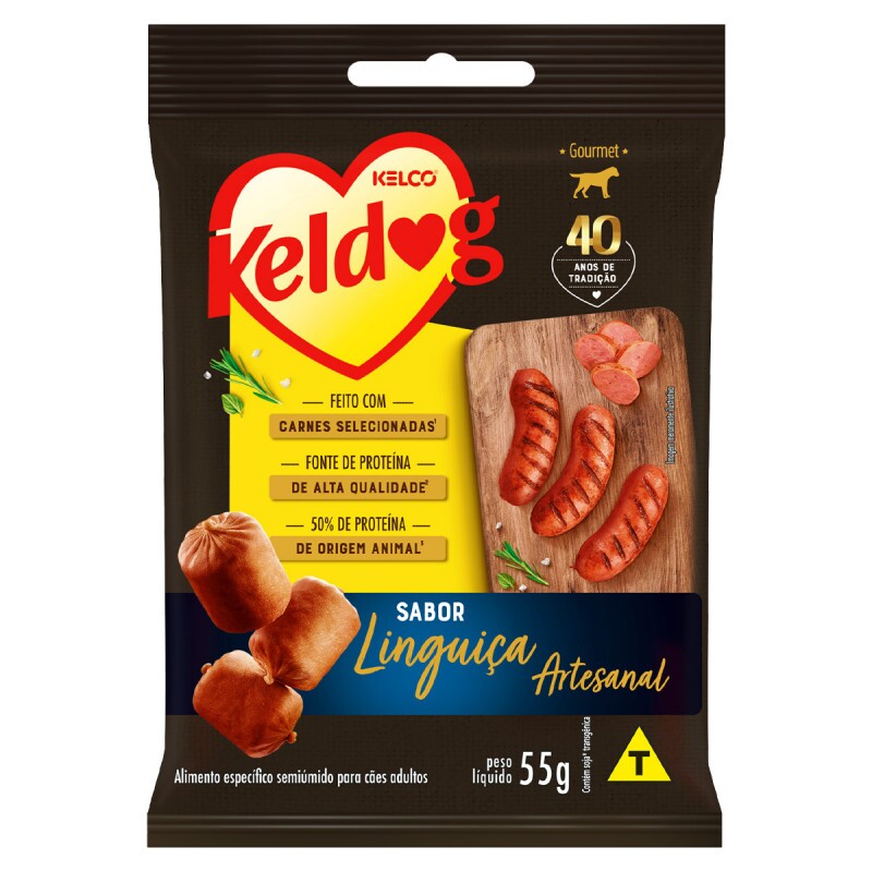 KELDOG MINI LINGUICA ARTESANAL 55G