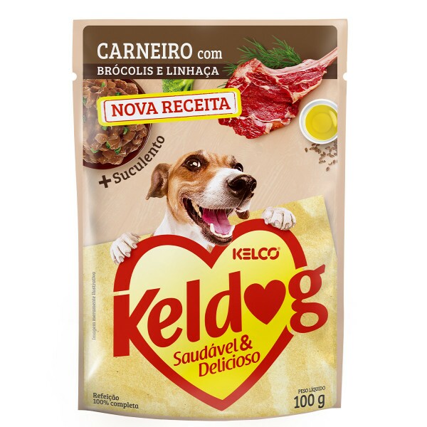 KELDOG ALIM UMIDO SACHE CARNEIRO BROCOLIS E LINHACA 100G