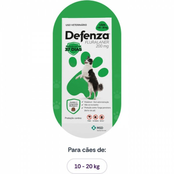DEFENZA 200MG (10 A 20 KG) - UN