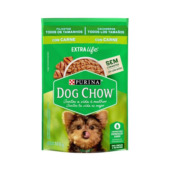 DOG CHOW Filh TdTm Carne 100g BR