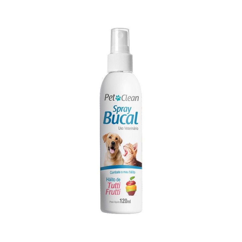 Spray Bucal Tutti Frutti Pet Clean 120ml