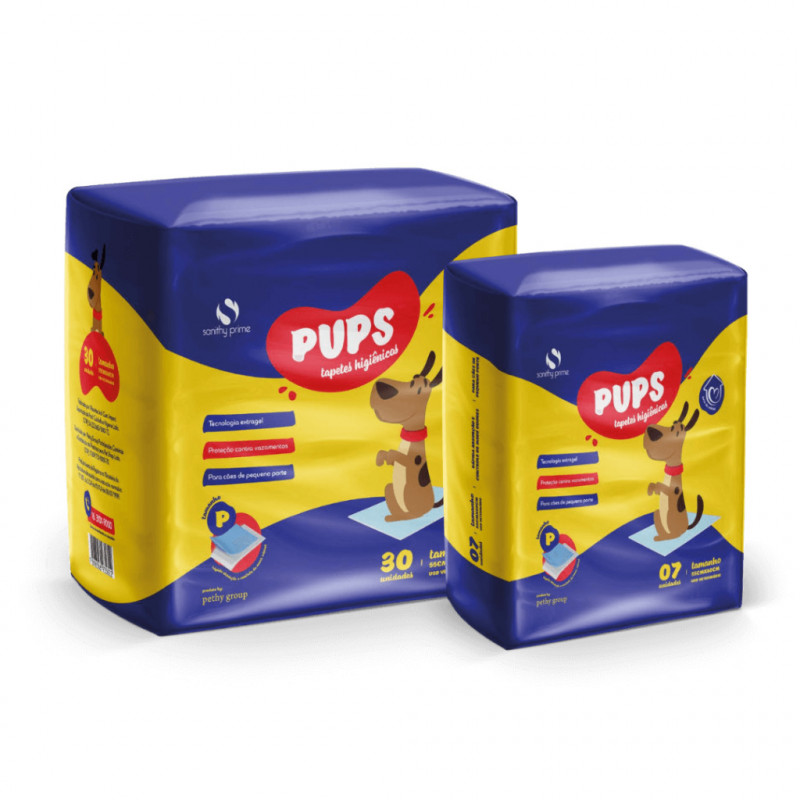 Tapete Higiênico para Cães 80 x 60 com 7 unidades