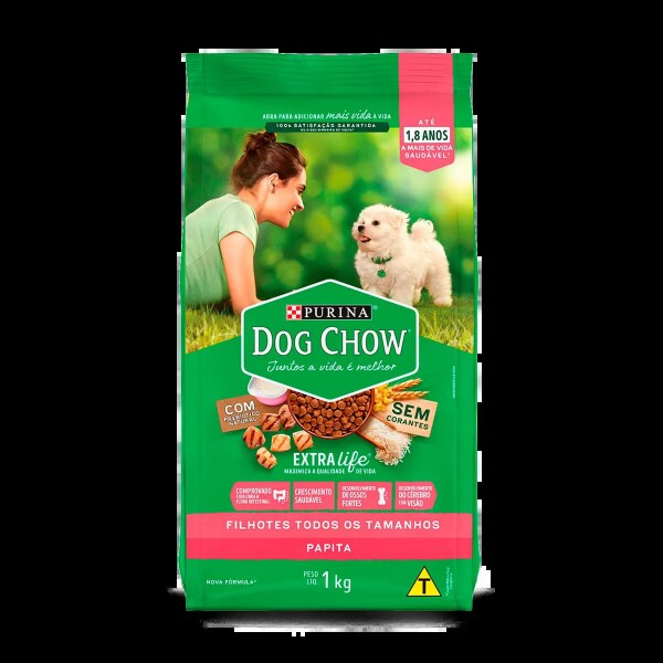 DOG CHOW PAPITA Extra Life Car Frg Arz 1kg